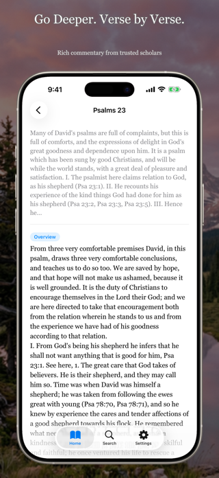 Bible Commentary Study Screenshot 4 of 6