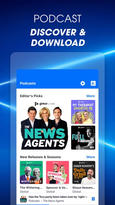 Global Player Radio & Podcasts Screenshot