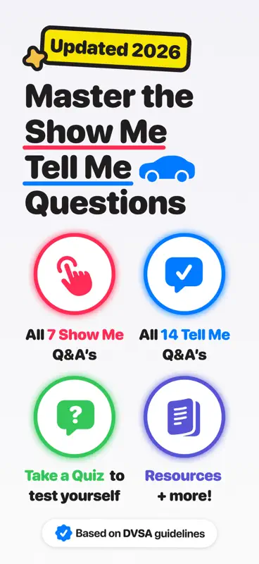 Show Me Tell Me Test Kit 2026 screenshot 1 of 10