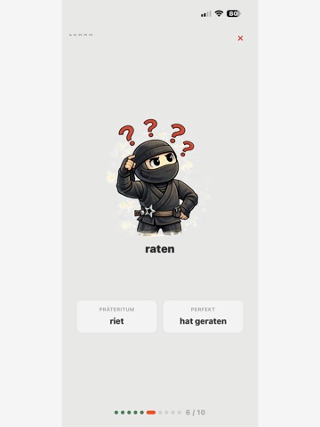 Verb Wizard iPad screenshot