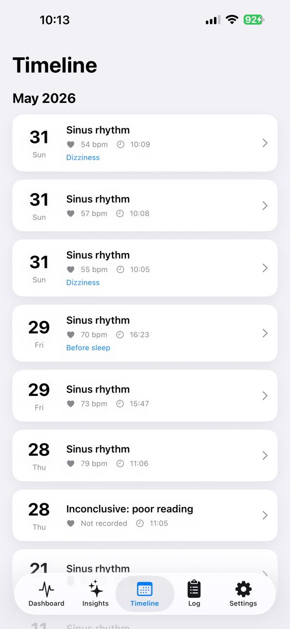 iPhone screenshot