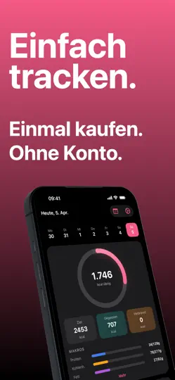 Screenshot von Intake: Kalorienzähler & Diät auf dem iPhone 1