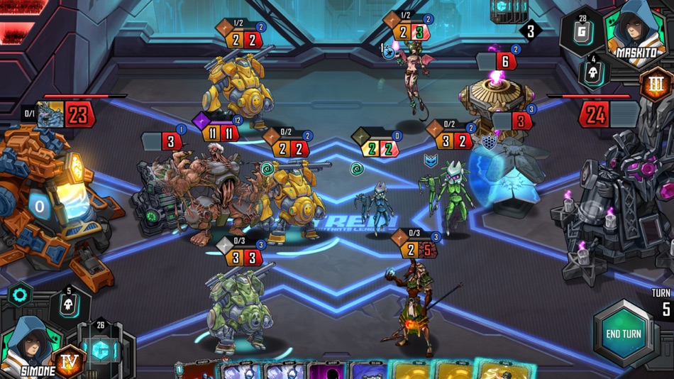 #9. Mutants: Genesis (iOS) By: Celsius online