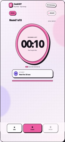 cookhiit screenshot