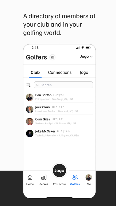 Jogo: #1 Social App for Golf Screenshot