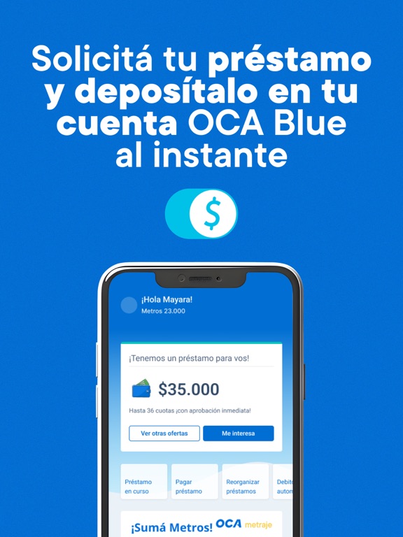 OCA iPad screenshot 4 - Finance app