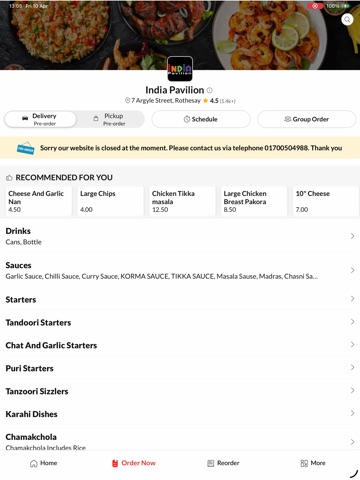 App screenshot