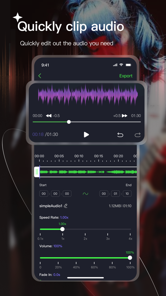 #3. MP3 Converter-Audio Editor (iOS) Podle: 吉柱 郭