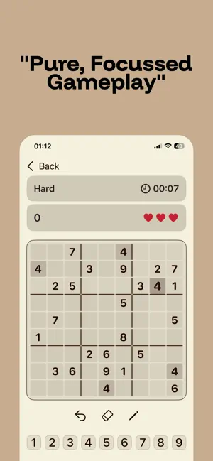 Nonet - The Sudoku Game screenshot 4