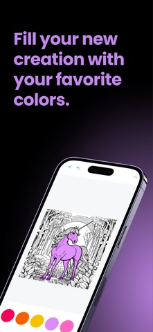 Color AI - AI Coloring Book screenshot