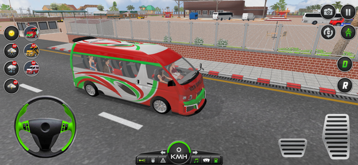 Dubai Van Simulator Games 3D screenshot 1