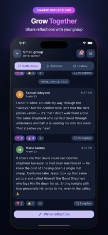 DevoTogether - Group Devotions Screenshot 1 of 4