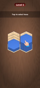 Wood Hexa Sort - Card Puzzle screenshot #1 for iPhone