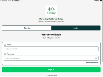 RefundU iPad screenshot 3