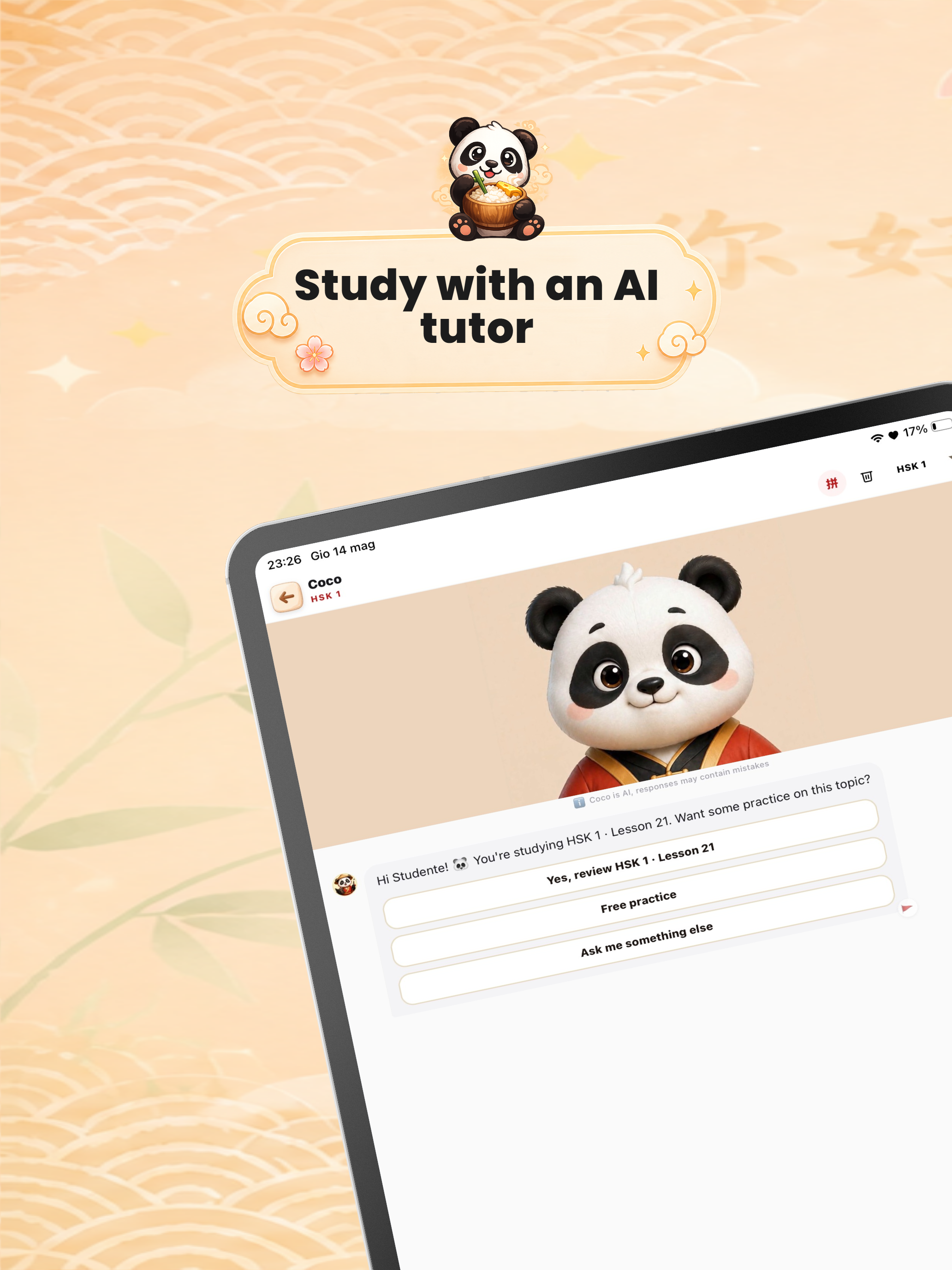 PandaCoco - AI Tutor