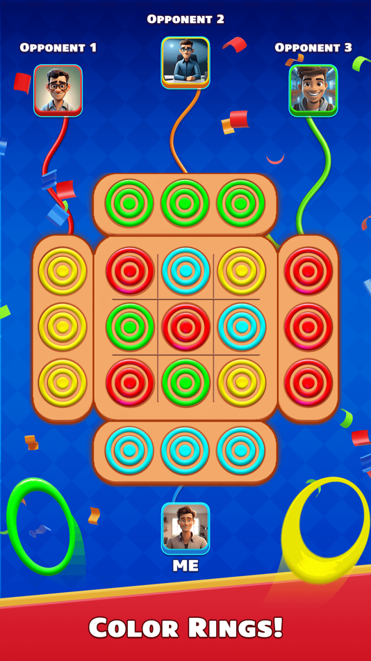 #4. Color Rings: 2 3 4 MultiPlay (iOS) 来自: Manthan Bhingradiya