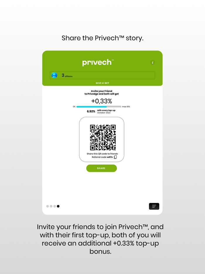 Privech® Incentives  Rewards