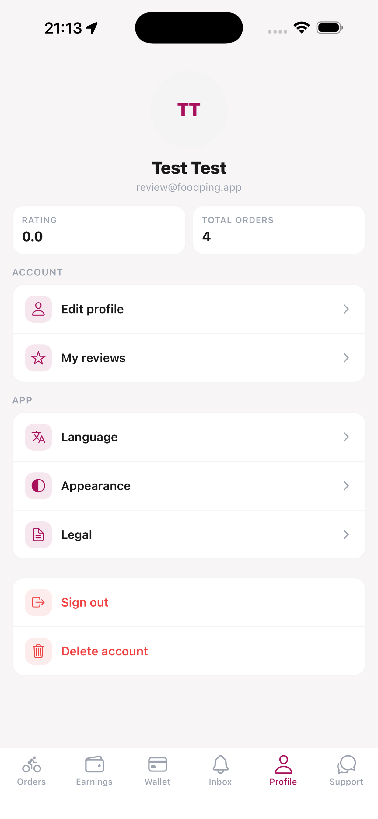 FoodPing Delivery screenshot 3