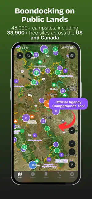 Dispersed - Free Camping screenshot 1