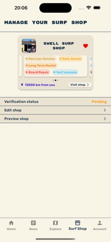 SurfKit iPhone screenshot