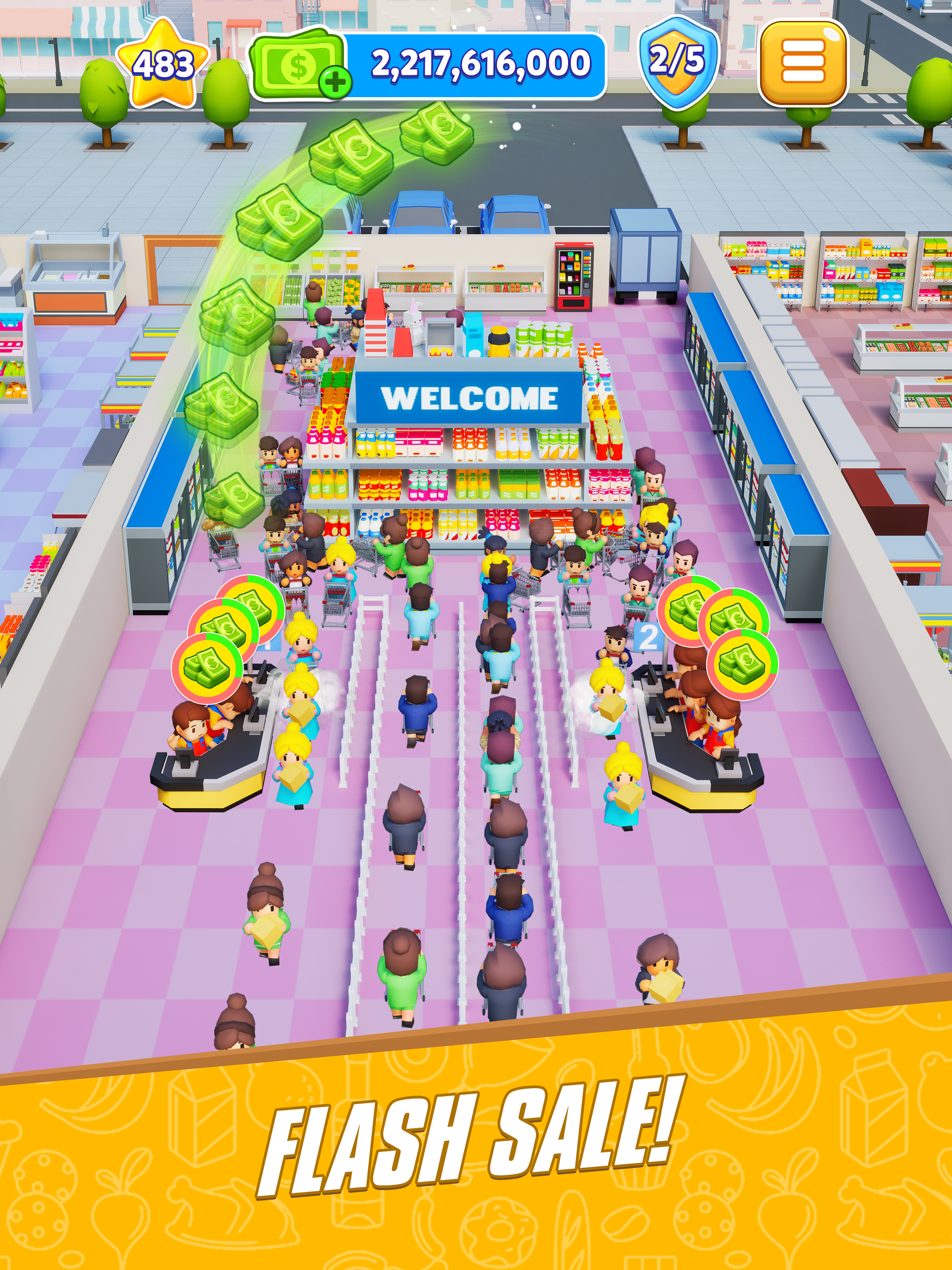 Supermarket Tycoon Empire