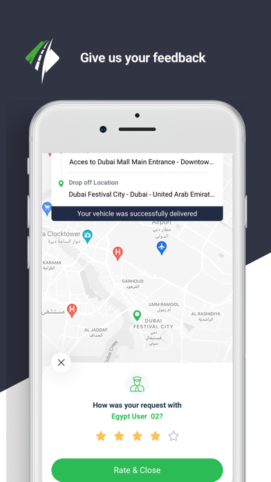 Emirates Roadside Assistance Screenshot