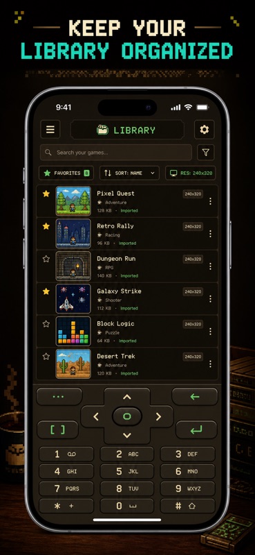 Jemu J2ME Java MIDlet Emulator screenshot 9