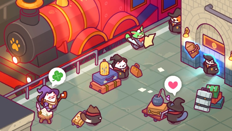 Cat Magic School : Cute Tycoon screenshot-4