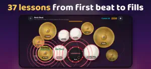 Drum Kit: Real Drums & Beats screenshot 2