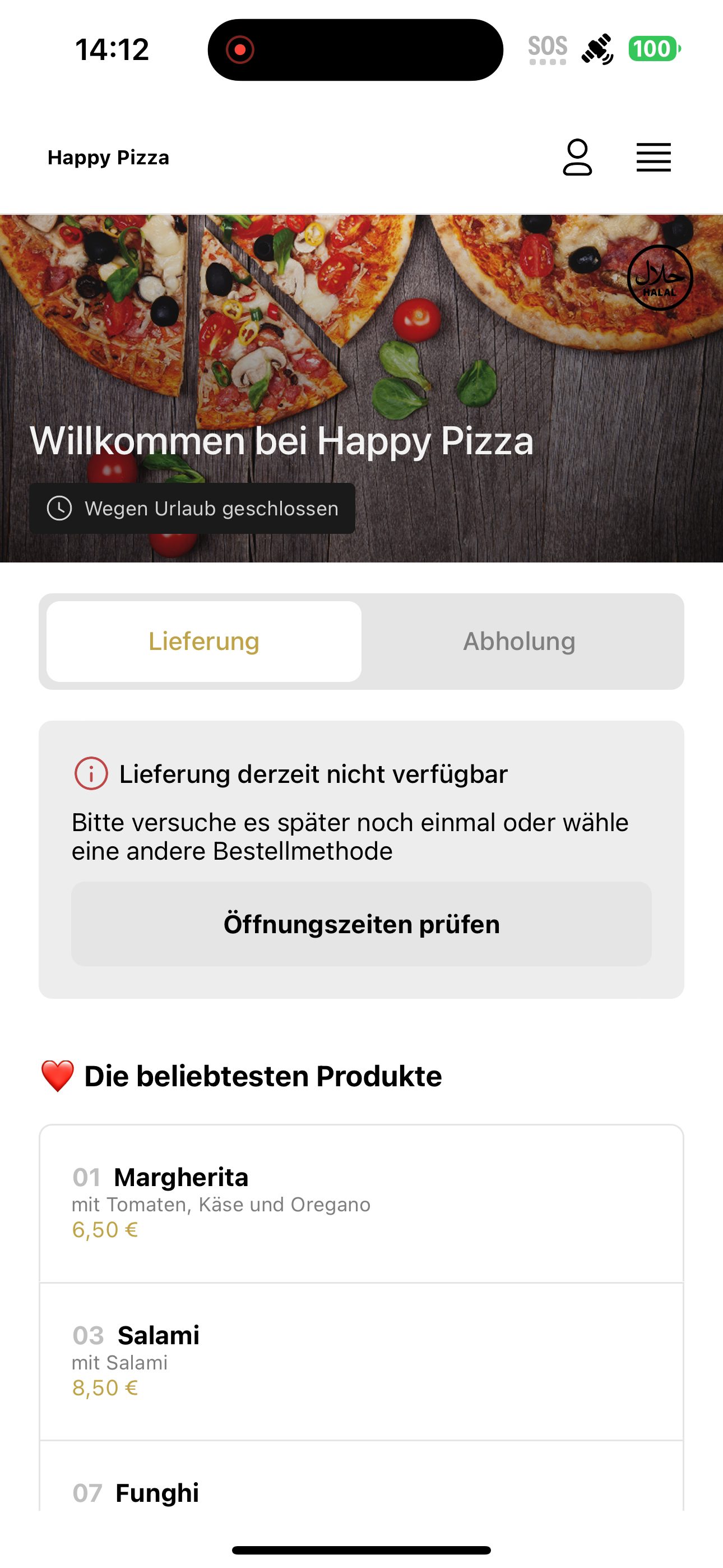 Happy Pizza Bochum screenshot 3