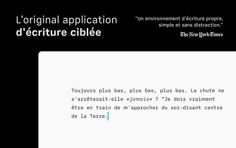Screenshot #1 pour iA Writer