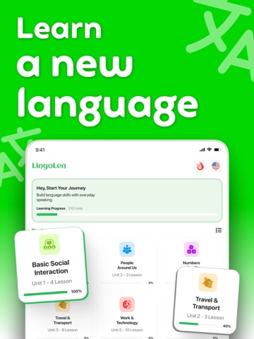 LingoLen - Language Learning iPad screenshot