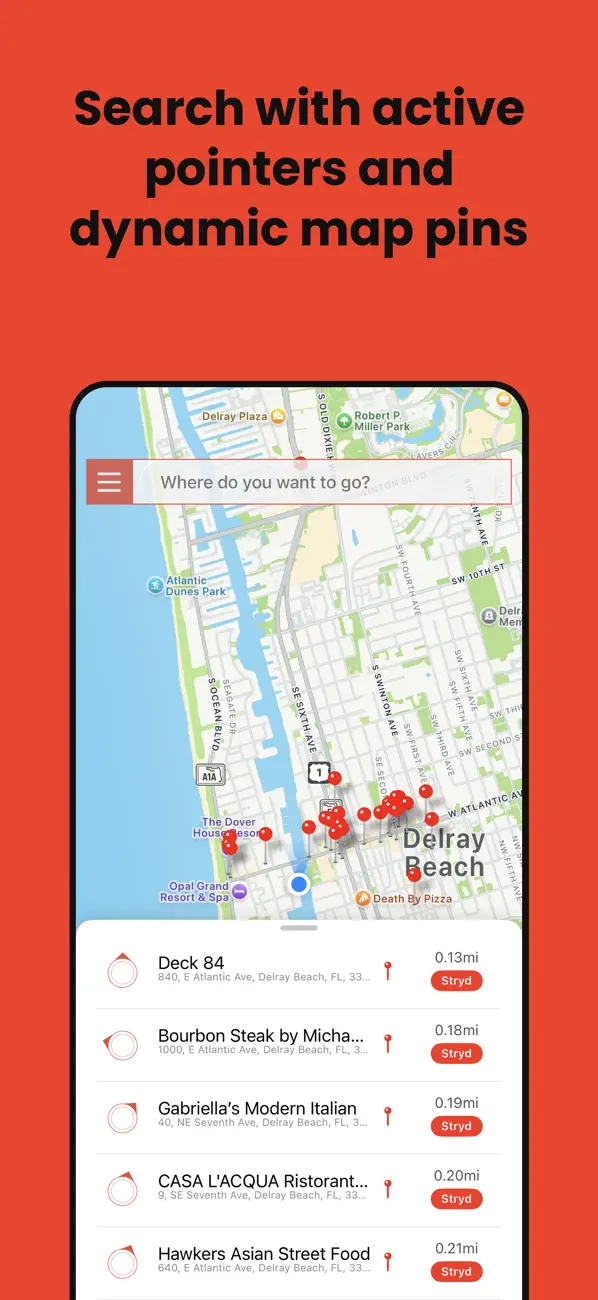 Screenshot #2 pour Strydr: City Walking Navigator