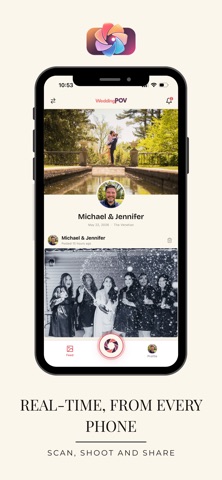 WeddingPOV - Share your images iPhone screenshot
