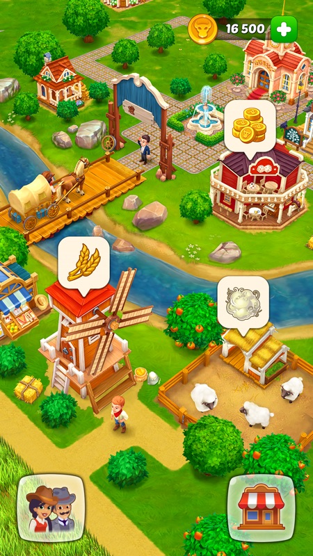 Wild West: Farm Town Building screenshot 8