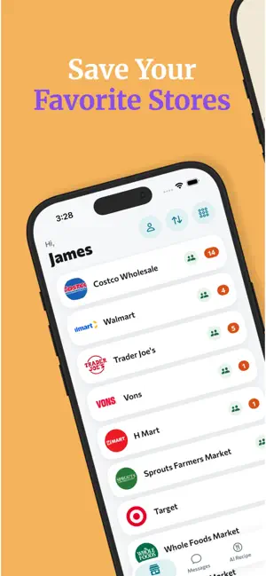 Allim: Grocery Shopping List screenshot 1