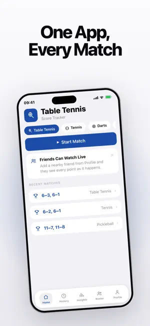 Table Tennis Match Scoreboard screenshot 2