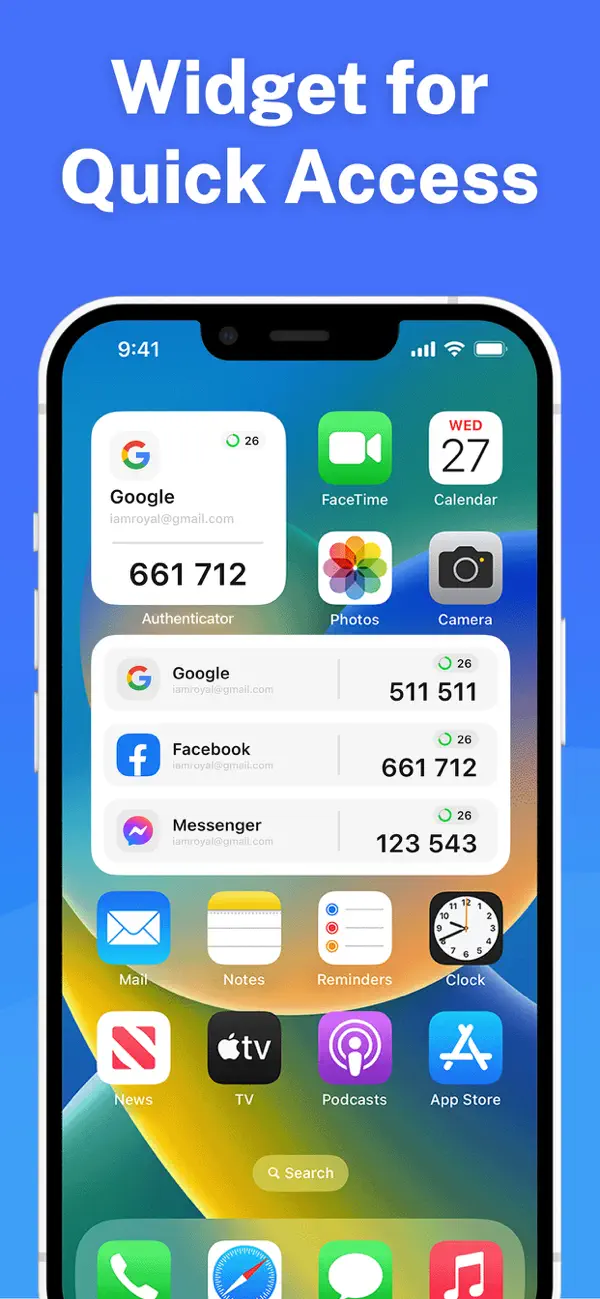 #5. Authenticator App : 2FA & MFA (iOS) De: Netron