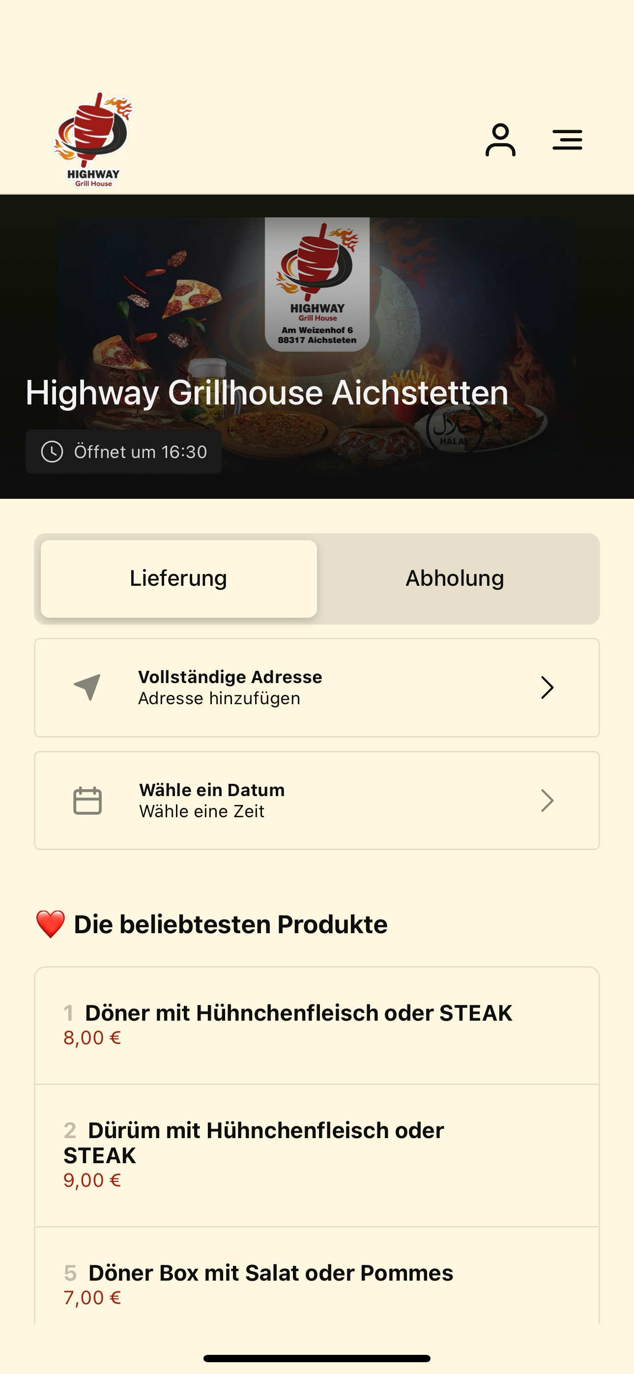 Highway Grillhouse Aichstetten screenshot 3