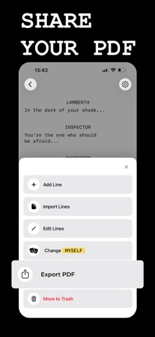 Line Learner: Scriptmate Screenshot 6 of 6