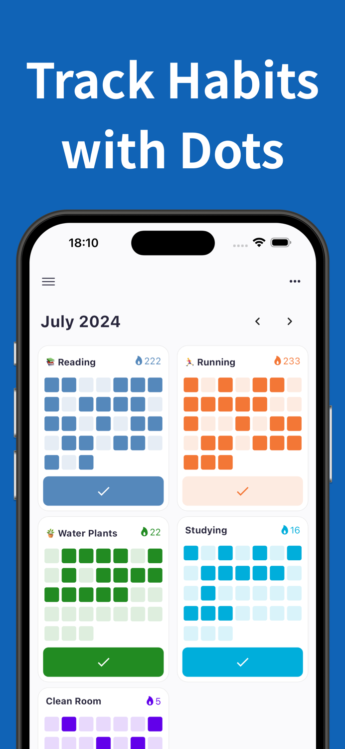 Dots - Widget Habit Tracker