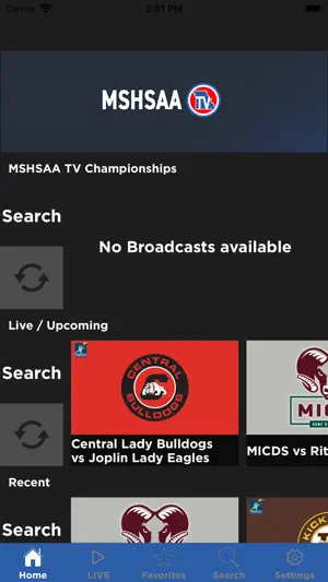 MSHSAA TV screenshot 1