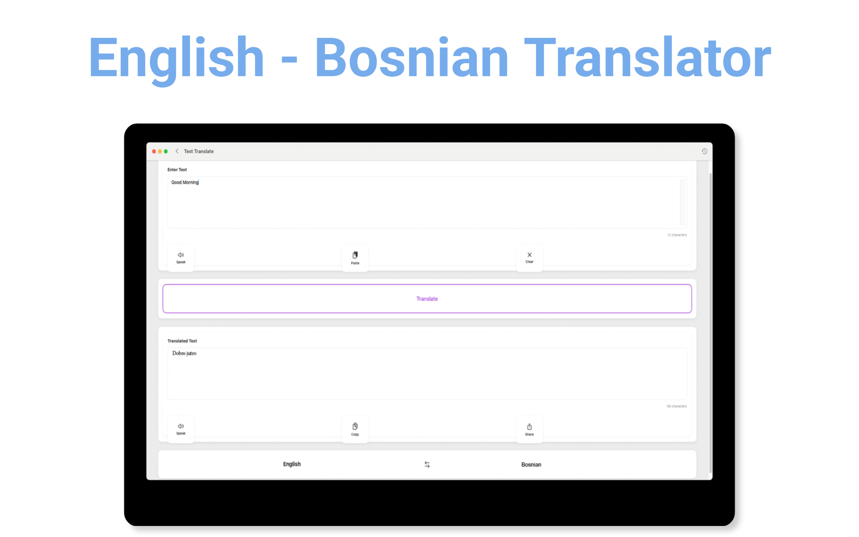 English - Bosnian Translator screenshot 17