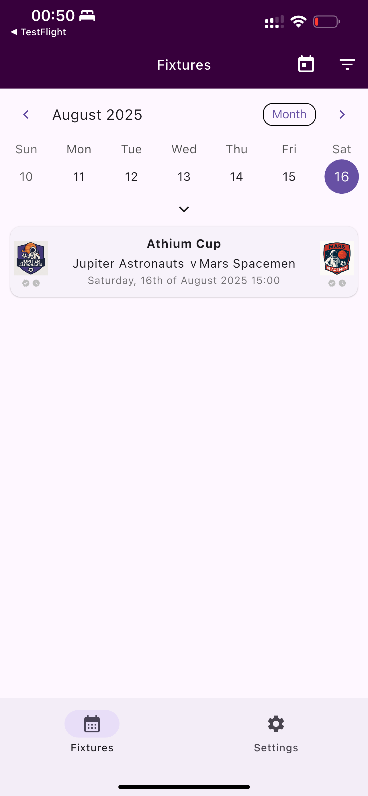 FAS Match Day
