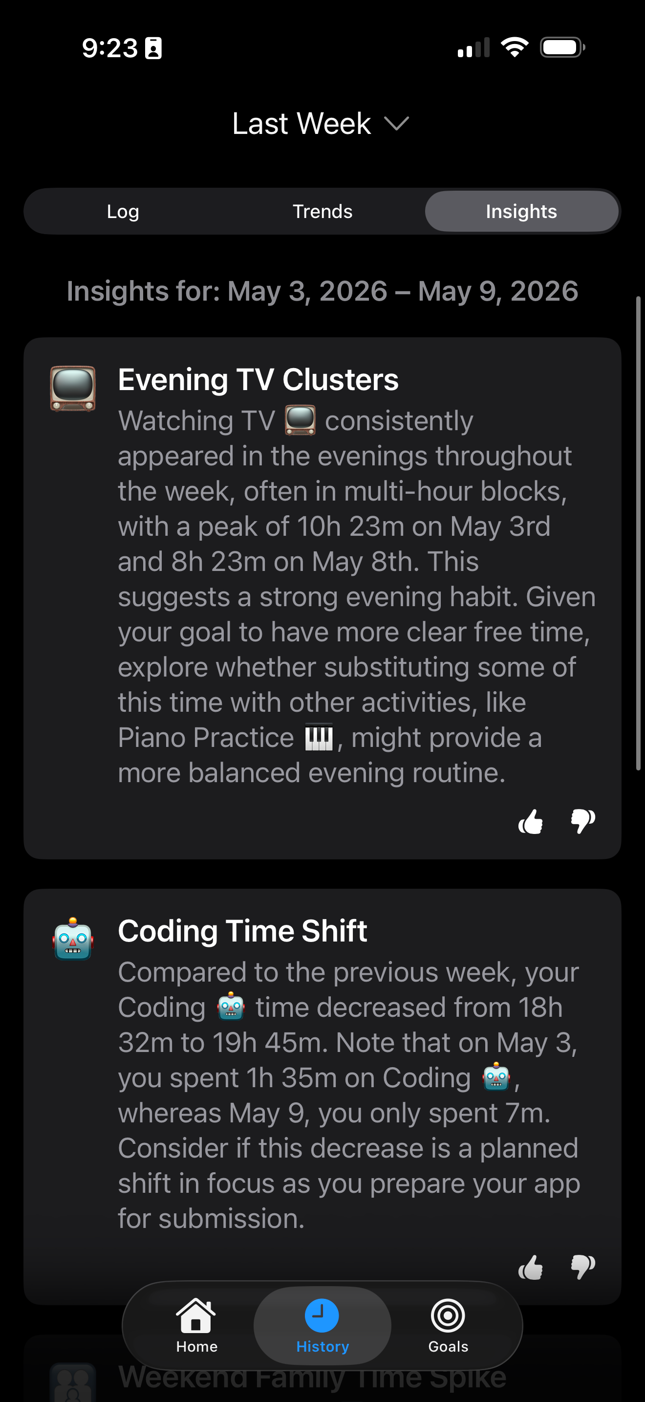 MojiTrack screenshot 3
