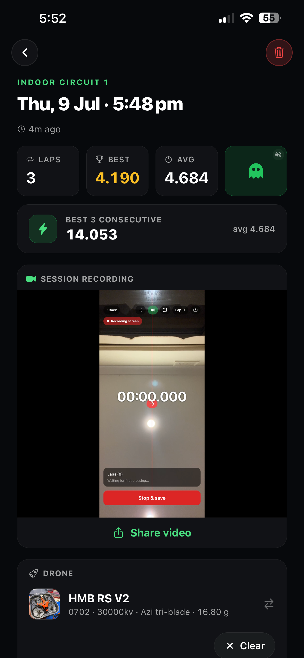 FPV Lap Timer screenshot 5