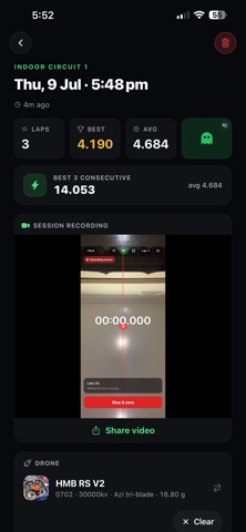 FPV Lap Timer screenshot