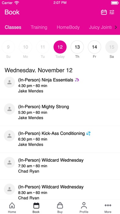 Speakeasy of Strength iPhone screenshot 2 - Health & Fitness app