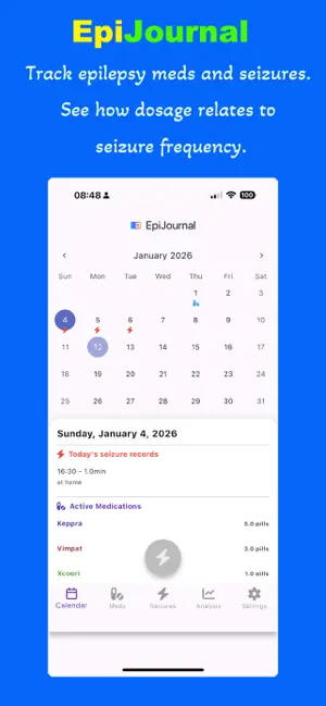 EpiJournal screenshot 1
