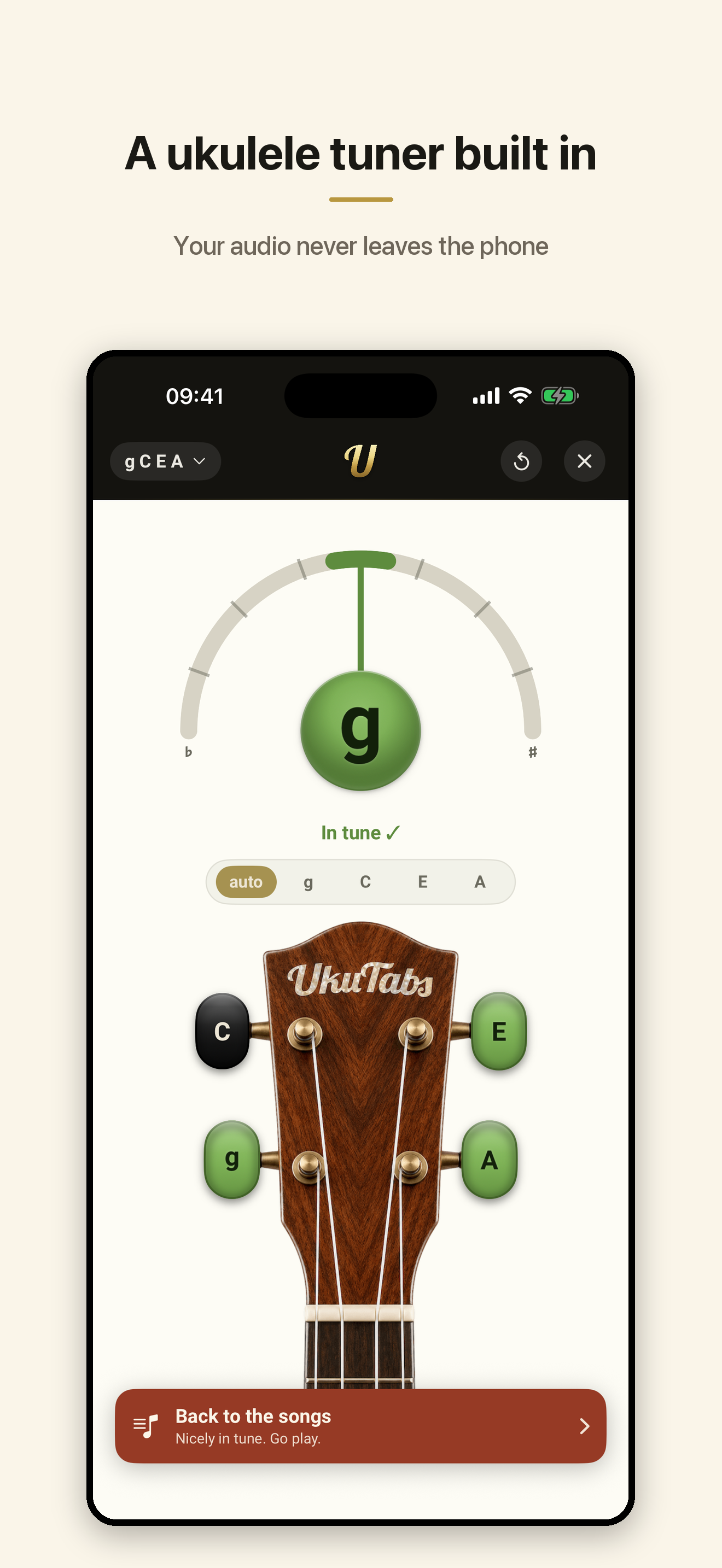 UkuTabs Ukulele Chords & Songs screenshot 6